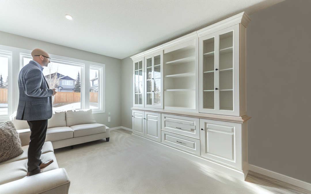Unlock the Potential of Your Saskatoon Home with Expert Cabinet and Built-In Unit Painting