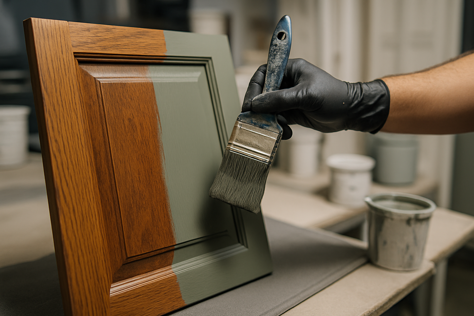Mastering the Art of Cabinet Transformation: Unlocking Unique Finishes with Brothers In Colors in Saskatoon