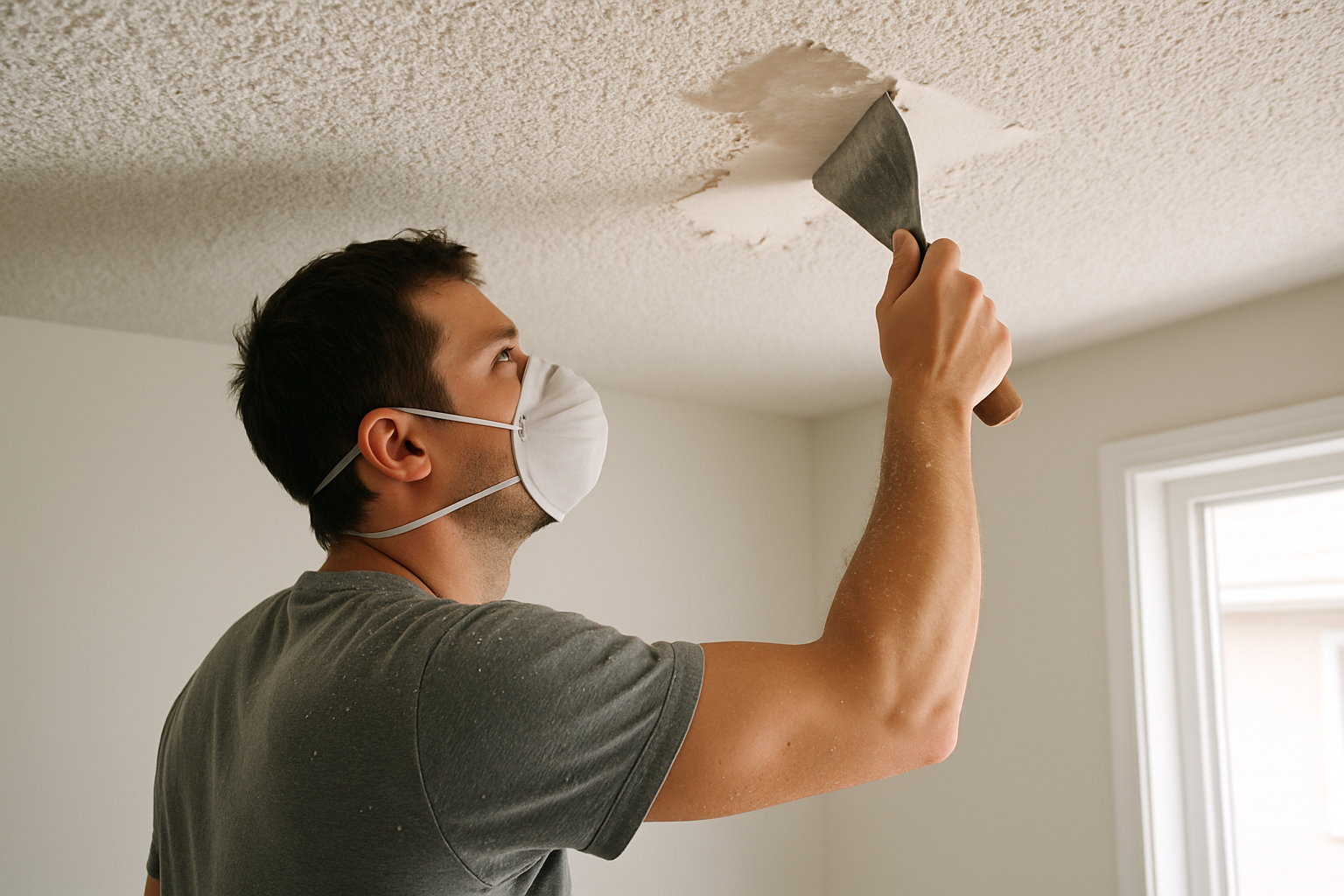 Popcorn Ceiling Removal in Saskatoon: Is It Worth the Mess